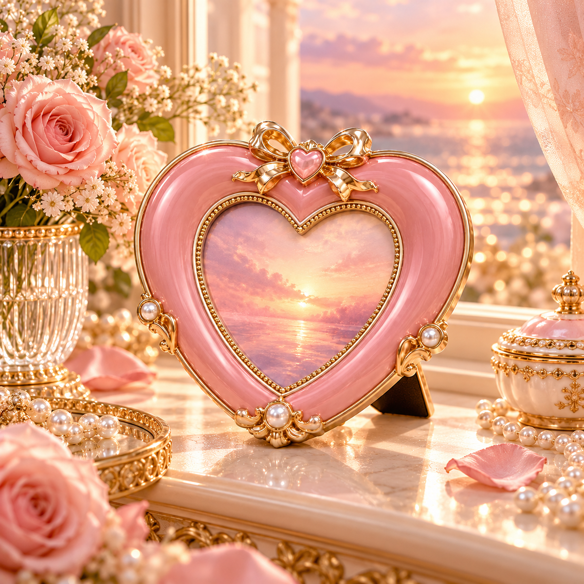 CJDGHR™ Heartline Locket Frame