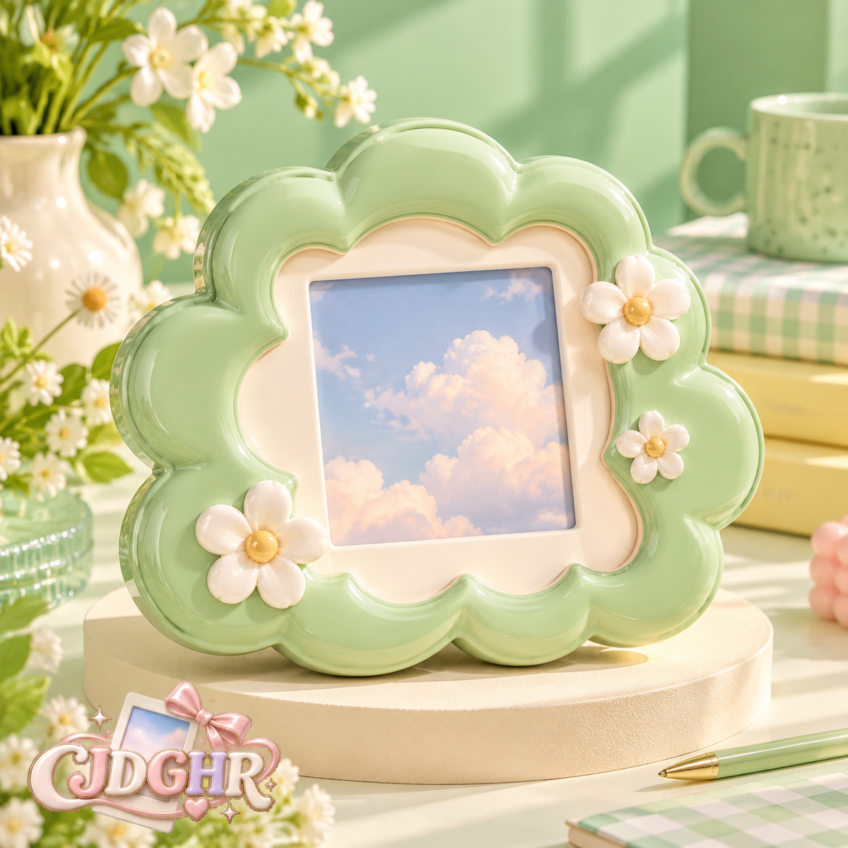 CJDGHR™ Cloud Nine Scallop Frame