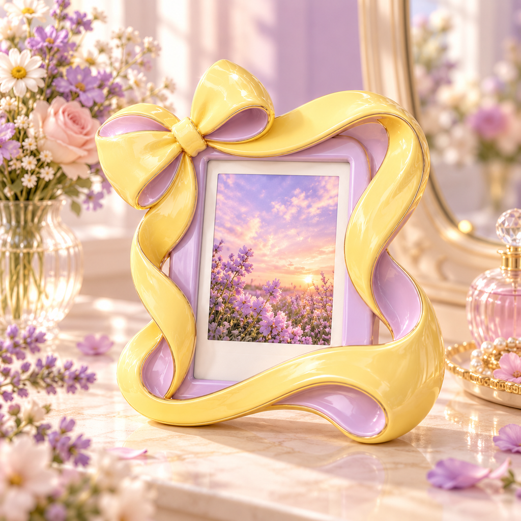 CJDGHR™ Lemon Twist Ribbon Frame