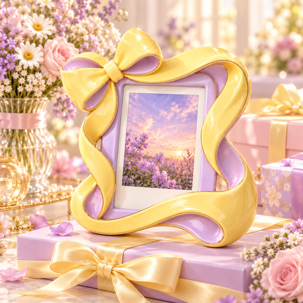 CJDGHR™ Lemon Twist Ribbon Frame