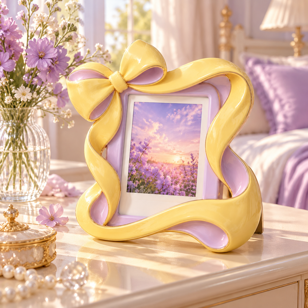 CJDGHR™ Lemon Twist Ribbon Frame
