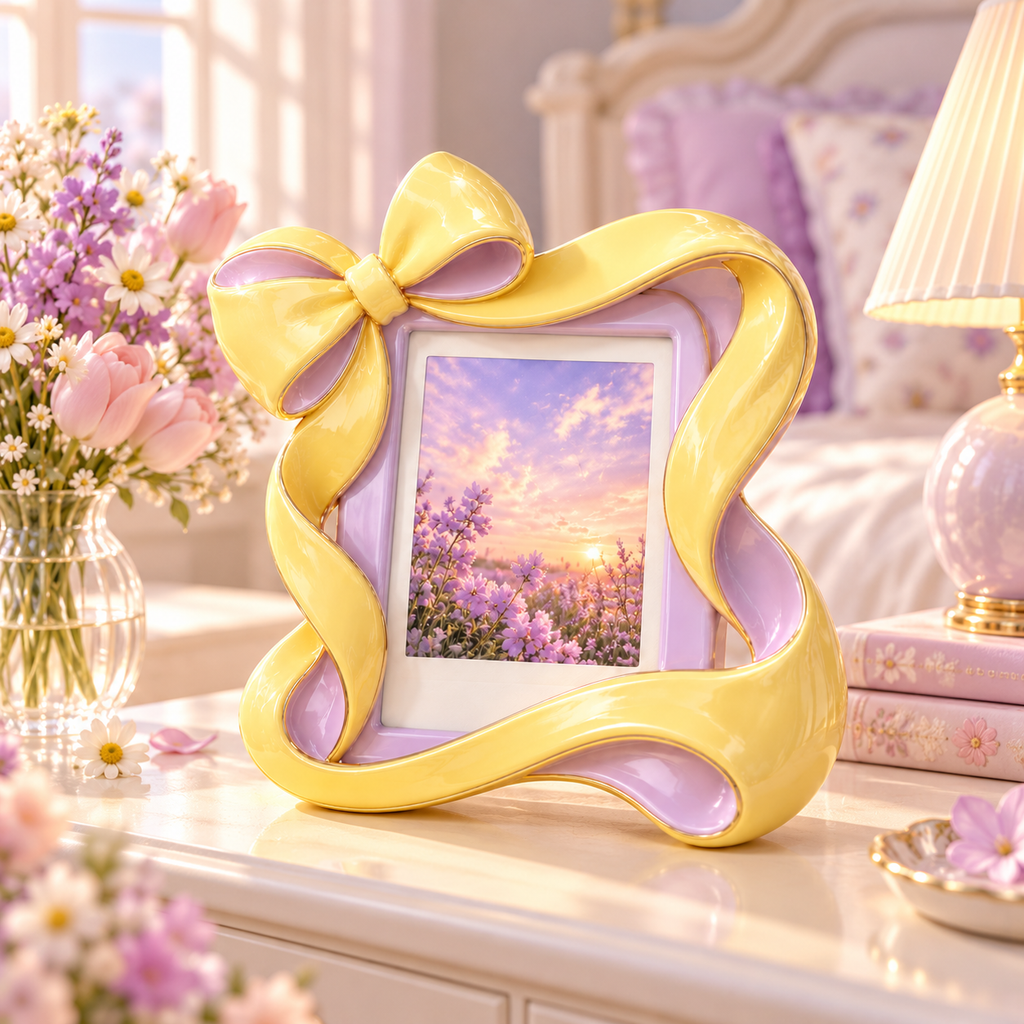 CJDGHR™ Lemon Twist Ribbon Frame