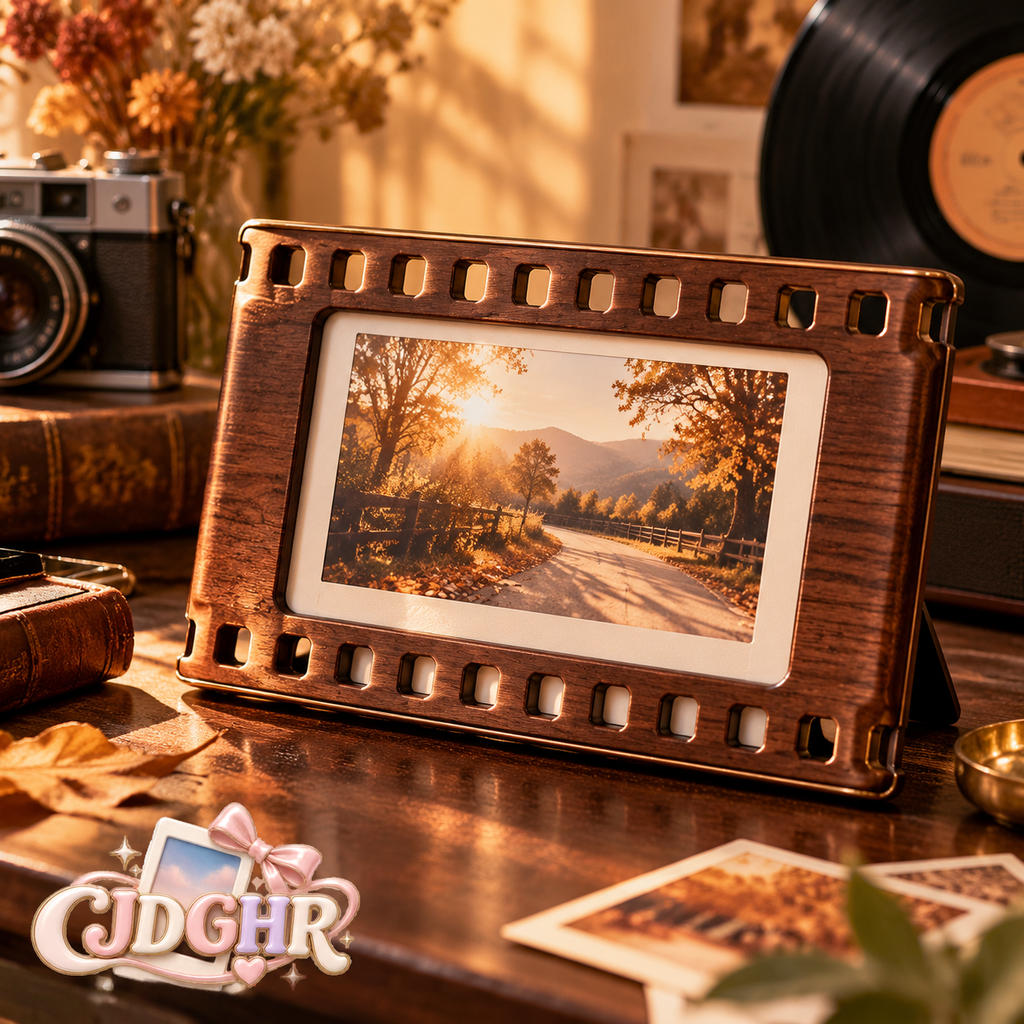 CJDGHR™ Walnut Filmstrip Frame