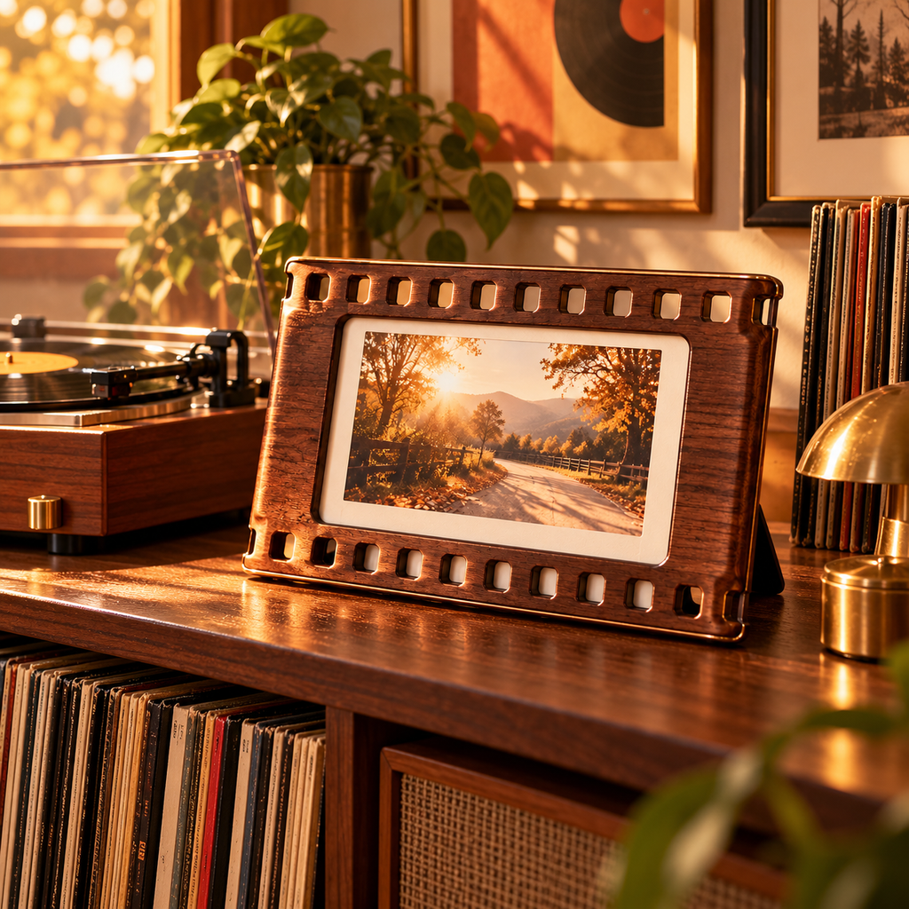 CJDGHR™ Walnut Filmstrip Frame